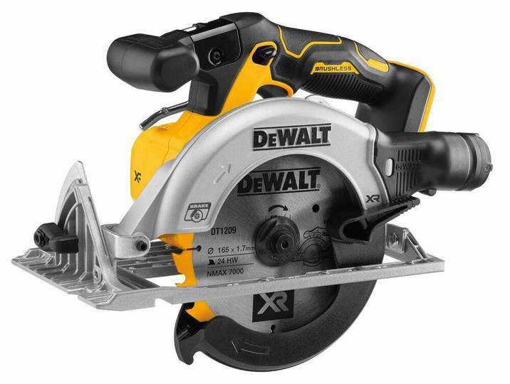 Scie circulaire Ø165mm 18V DEWALT DCS565N-XJ Brushless
