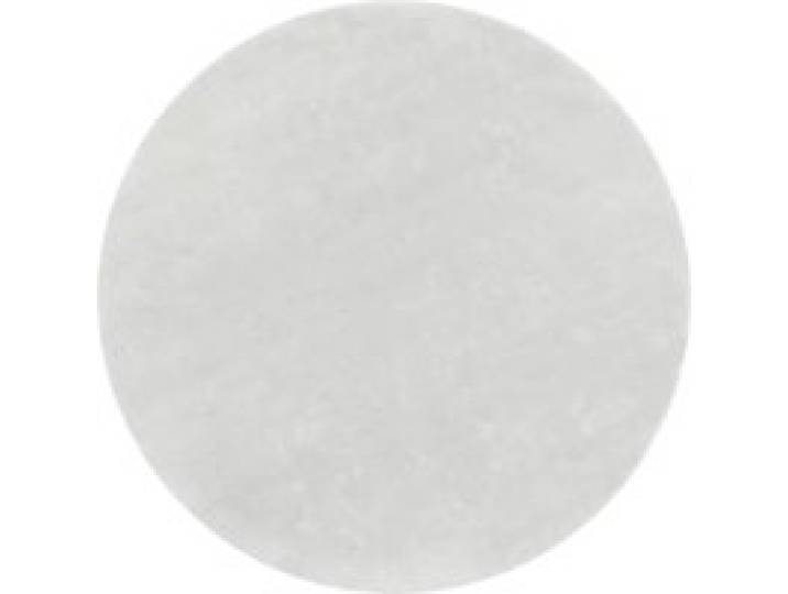 Tapis Calissa argent 80 cm rond