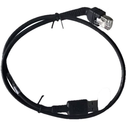ZEBRA DS55: USB CABLE: 2 FT. W/ RIGHT