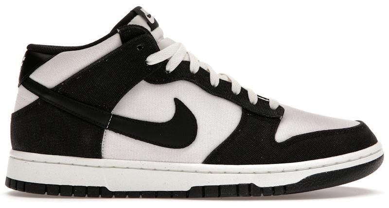 Nike Dunk Mid Canvas Panda - EU 45
