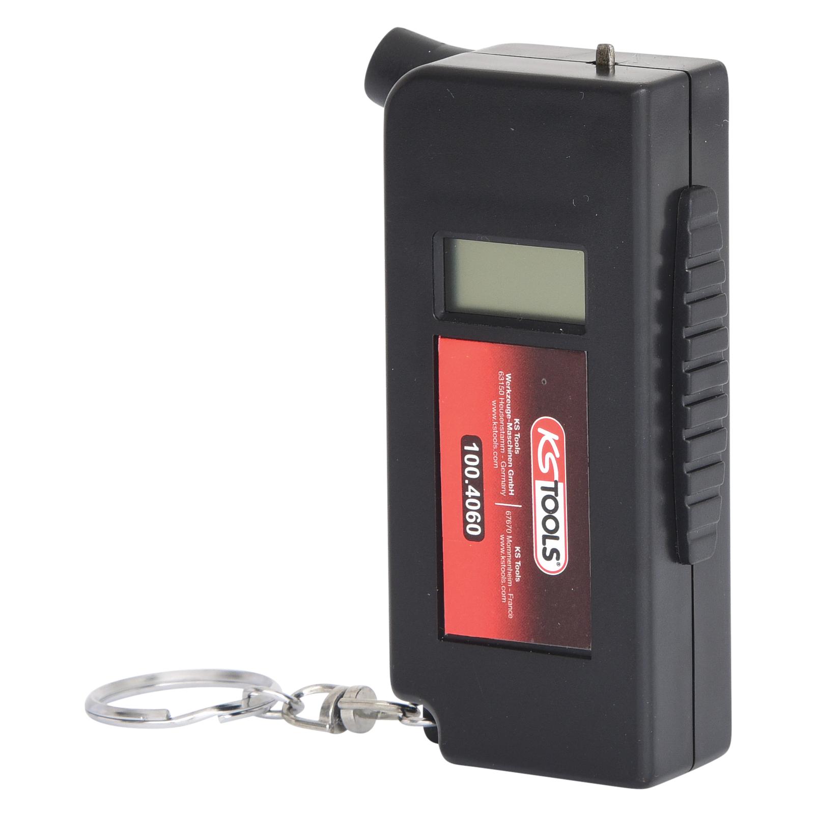 KS Tools Digital Reifendruck- und Reifenprofil-Tiefenmesser (100.4060)