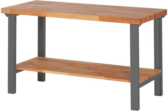 Table de travail STIER Premium avec plateau de rangement, lxPxH 1 500x700x840 mm (906035)