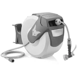 FUXTEC Wasserschlauchaufroller 20m rund FX-WSA20G Grau
