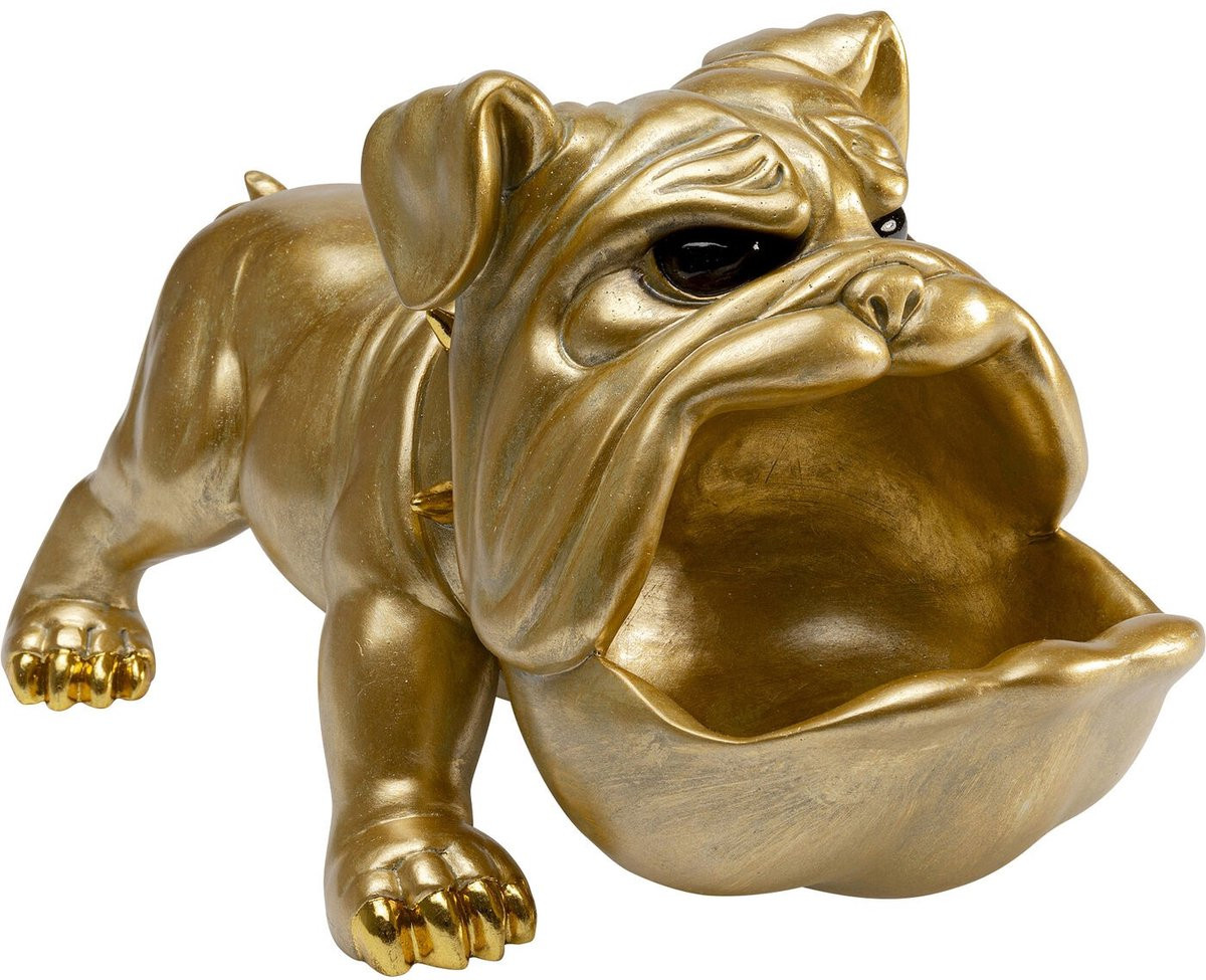 Kare Design Woonaccessoire Hongerige Hond Goud