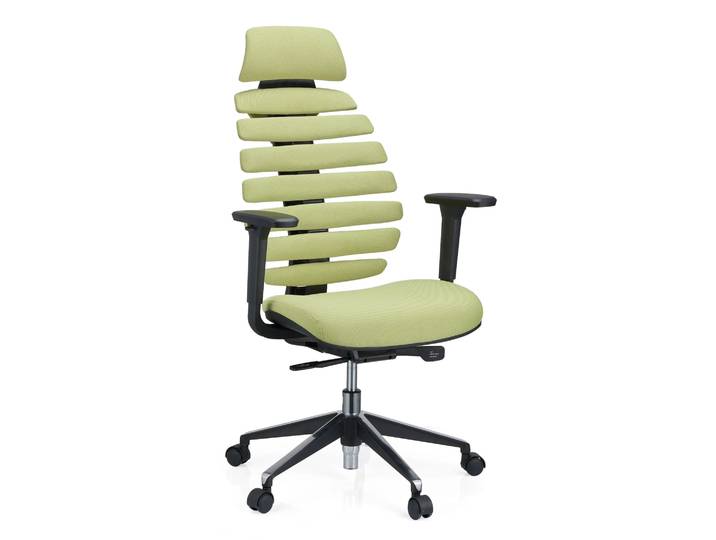 ERGO LINE II PRO Stoff - Profi Bürostuhl Grün