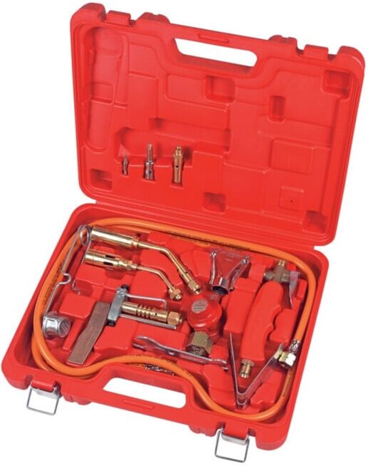Ensemble de brasage fort/tendre set de brasage Turbo 2000 degr.C dans coffret en ; ROTHENBERGER (030900)