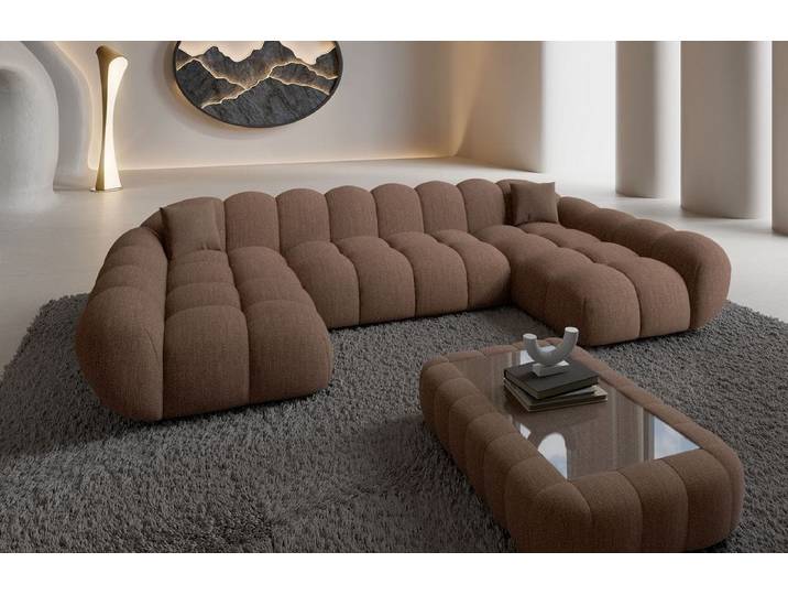 Couchlandschaft Maleron Studio U-Form in Stoff