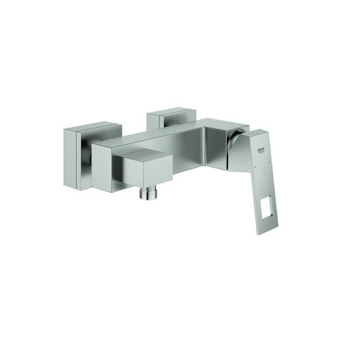 Grohe Eurocube Brausearmatur 23145DC0 supersteel, Wandmontage