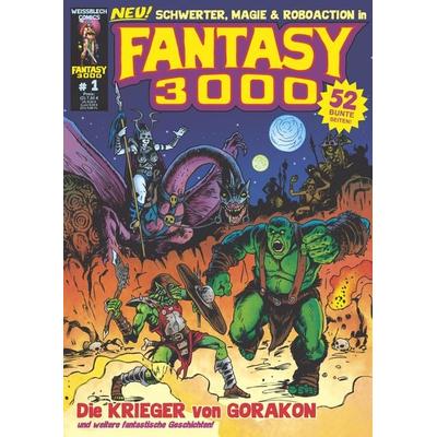 FANTASY 3000, Geheftet von , Weissblech Comics, 978-3-86959-118-6