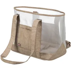 Trixie Mary carrier, 53 × 30 × 20 cm, sand (Hund, Atmungsaktiv), Tiertransport