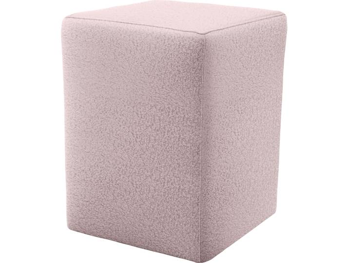 Hocker LOOKS XX , rosa, B:38cm H:47cm T:38cm, 100% Polyester, LOOKS BY WOLFGANG JOOP, Hocker, Hocker, kubische Form, ideal als Fussablage
