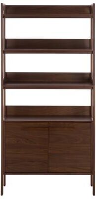 "SEI Furniture Donna 5-Shelf Bookshelf - 36""W x 16""D x 76""H"