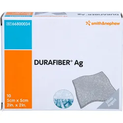 Durafiber Ag 5x5cm Verband 10 ST