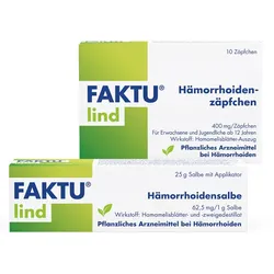 Faktu lind Hämorrhoiden-Set 1 Set