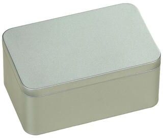 Uplift Treasures Square Metal Tea Storage Tin type 5