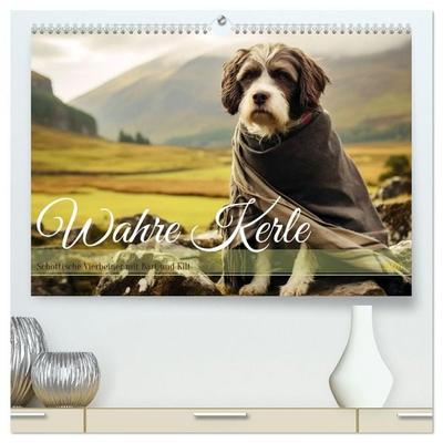 Wahre Kerle (hochwertiger Premium Wandkalender 2026 DIN A2 quer), Kunstdruck in Hochglanz