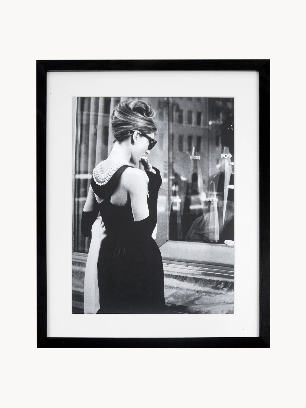Ingelijste digitale print Breakfast at Tiffany's