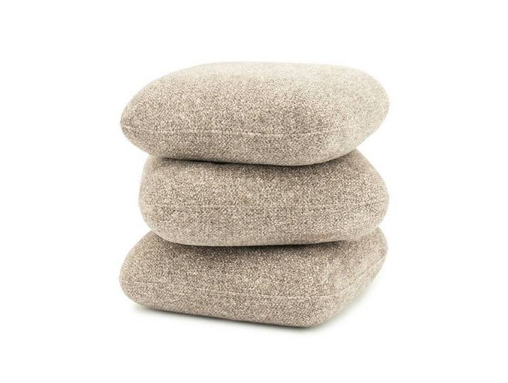 LEVEN Lifestyle Sitzhocker Hocker Kissen-Komposition moderner Pouf Sitzkissen