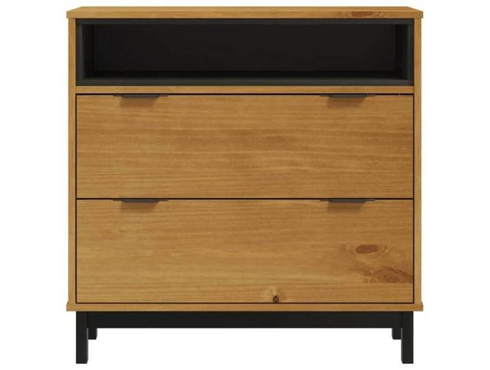 Promotion mai  * Armoire à tiroirs - Commode - FLAM 80x40x80 cm bois de pin massif EU6898357815