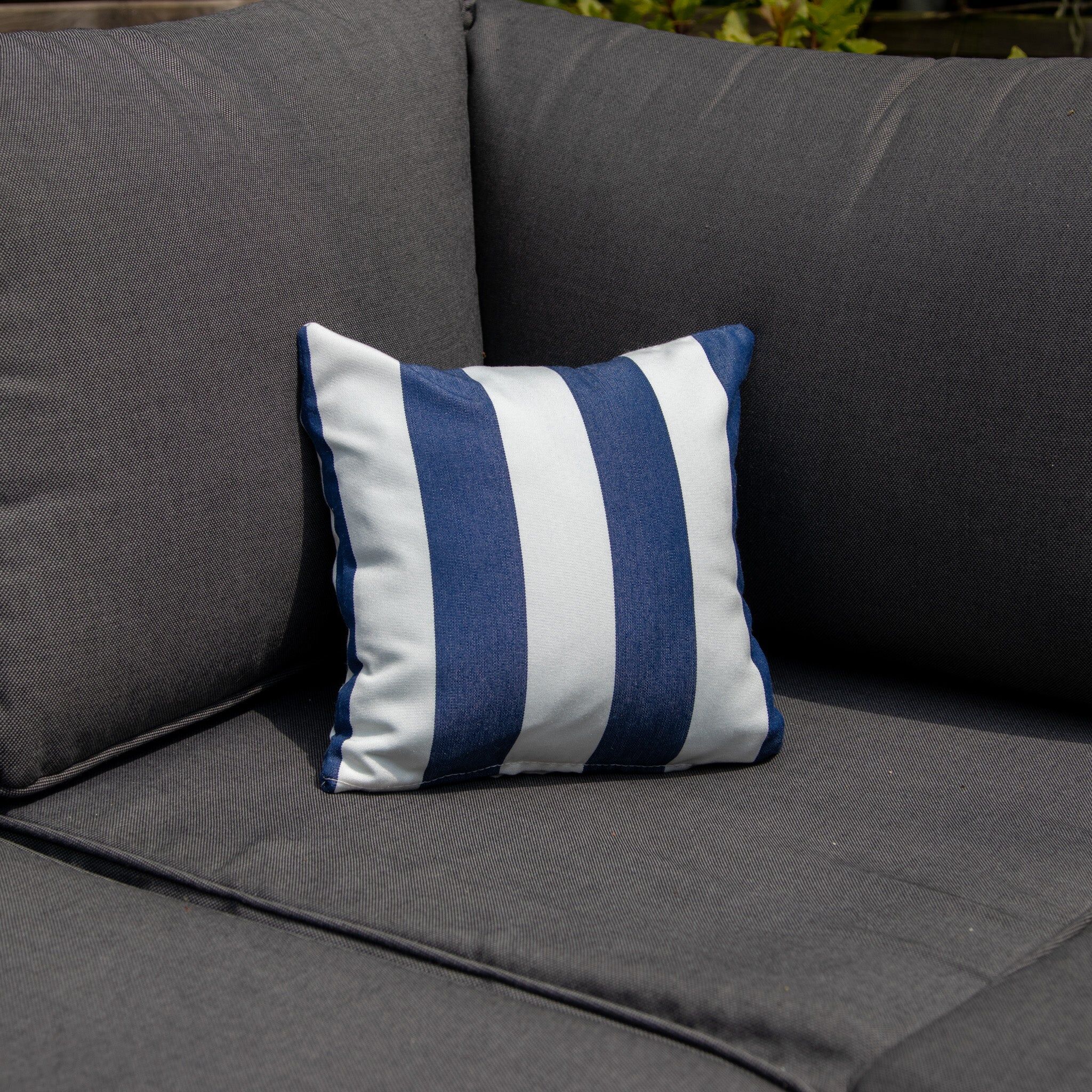 Harbour Lifestyle Agora Lines Marino Small Scatter Cushion - 25m x 25cm