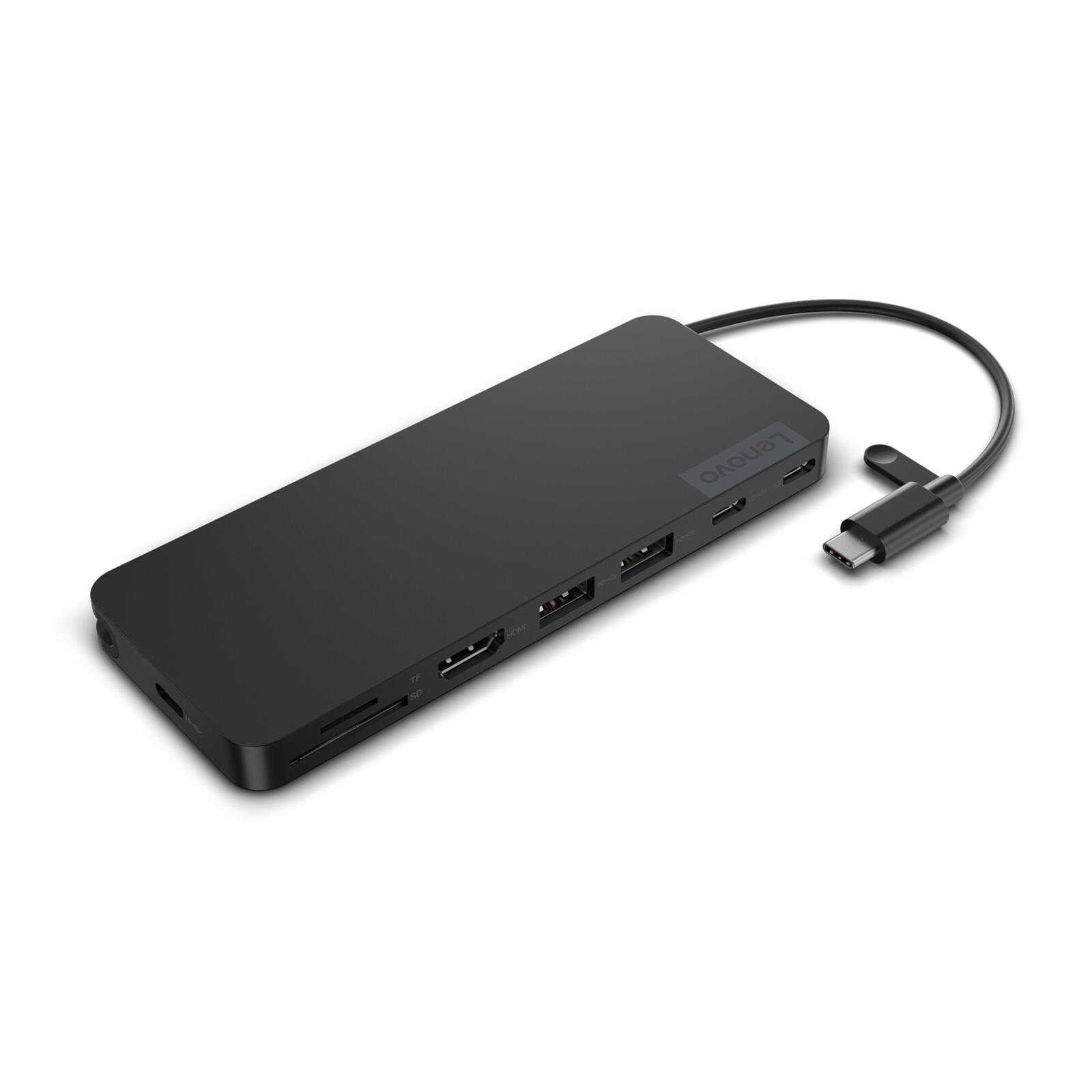 Lenovo USB-C Slim Travel Dock (8-in-1) 4X11N40212