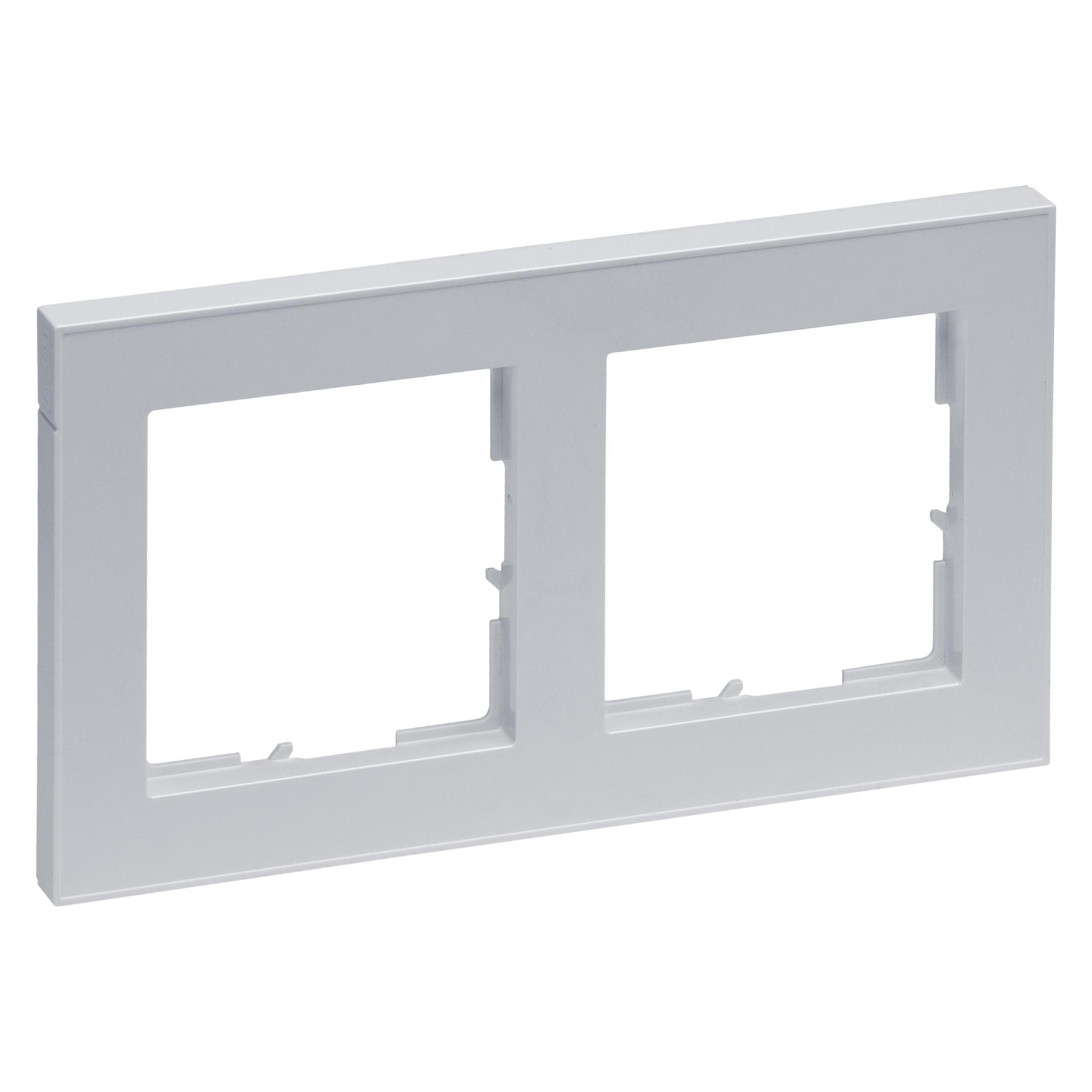 Legrand SEANO + 2-fach Rahmen, halogenfreies Thermoplast, nachhaltige Produktion und Verpackung (765282)