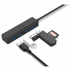 CONCEPTRONIC 4 Port USB 3.0 Hub, USB-C 3.0 [Stecker]