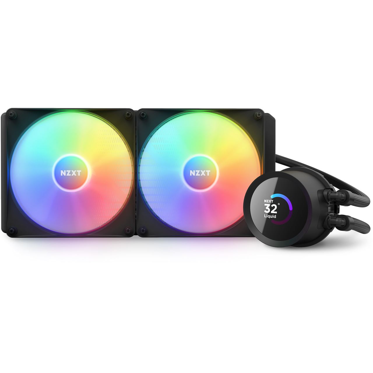 NZXT Kraken 280 RGB incl.1,54" Display schwarz All-in-One