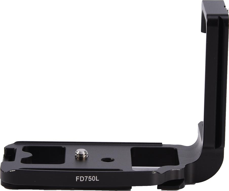EBTOOLS L-vormige bevestigingsplaat voor Nikon D7500-L en Nikon D750, aluminiumlegering