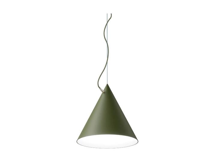 Noon Suspension Castor 40 cm Vert militaire-vert-laiton