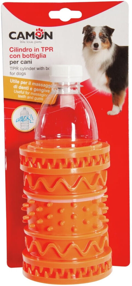Camon Gioco Cane in TPR con Bottiglia 24CM