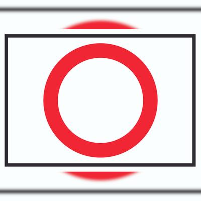HB-Druck Durchfahrt verboten Symbol Schild A6 (105x148mm)