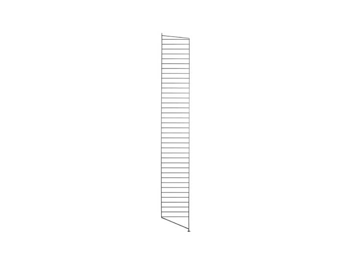 String Montant d étagère String noir, 200x30 cm, 1 pièce'