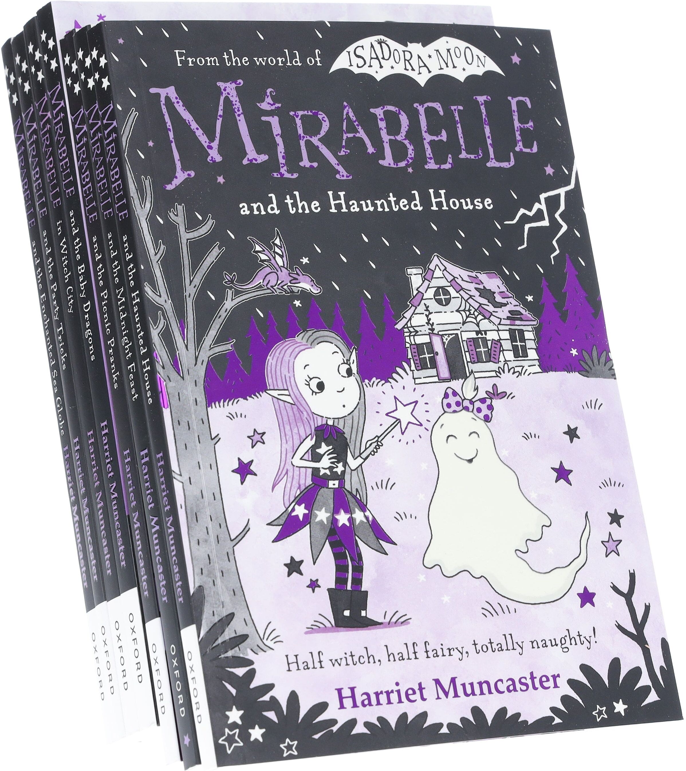 Mirabelle Series (Books 9-15) by Harriet Muncaster: Illustrated 7 Books Collection Set (Isadora Moon) - Ages 5-8 - Paperback Oxford University Press