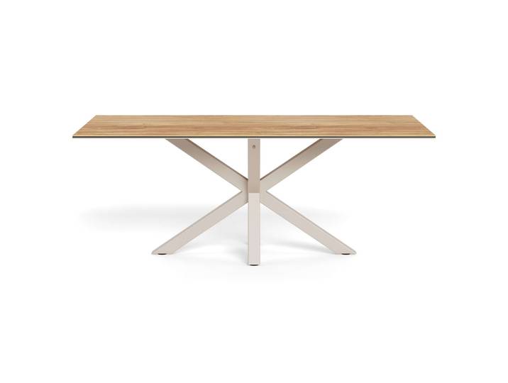 Esstisch ACTONA GROUP Heaven mit Keramikplatte & stabilem Stahlgestell, mehrere Varianten , braun (grau, wildeiche), B:200cm H:75,5cm T:100cm, Tische, Esstisch, Pflegeleichter Design-Esstisch – robust, stilvoll & langlebig