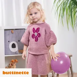 Strickanleitung – Mädchenrock aus Woll Butt Mirco