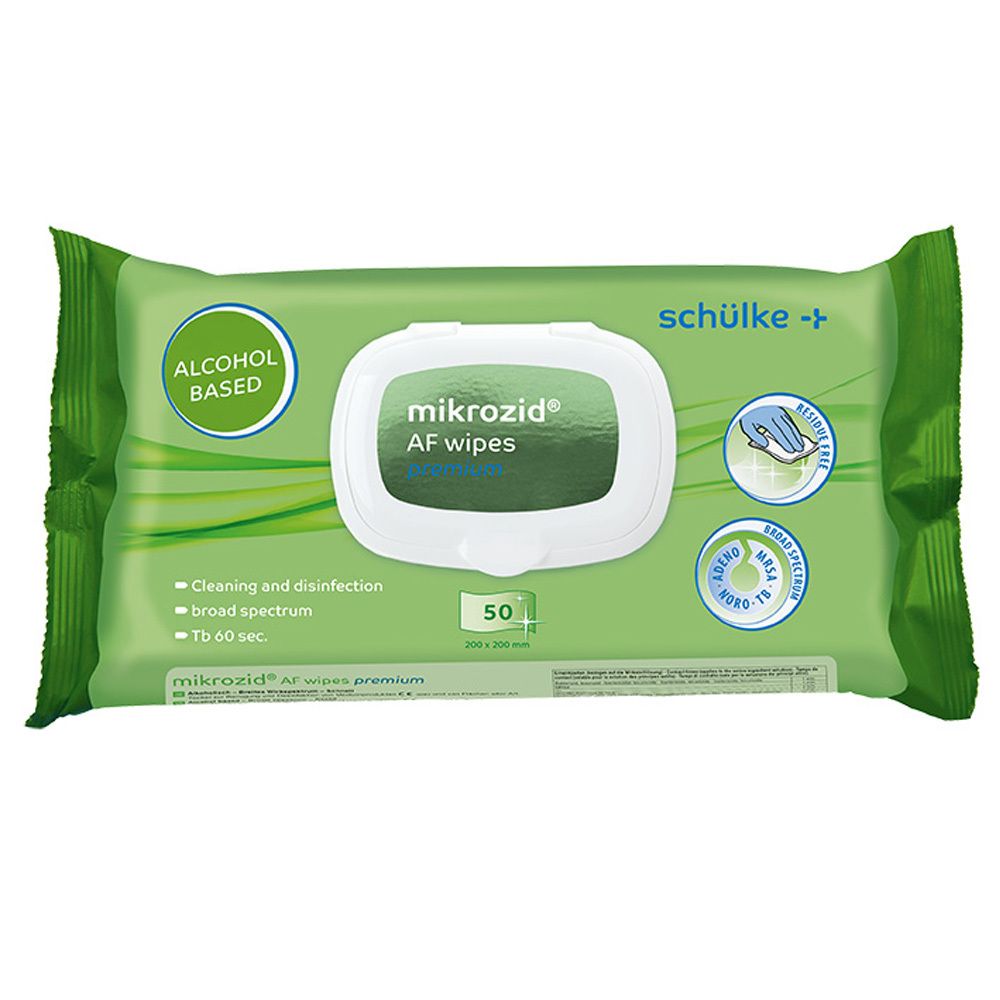 Mikrozid AF wipes premium Desinf.MP+Flä.Softpack 50 St Tücher
