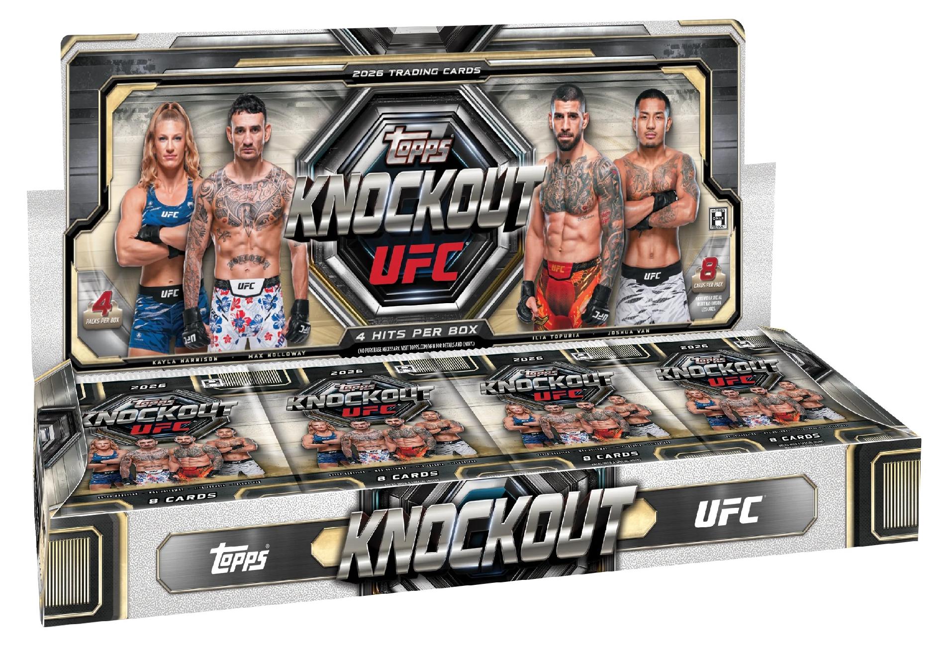 2026 Topps Knockout UFC Hobby Box Englisch