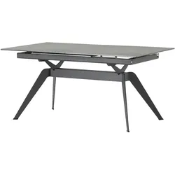 Primo Keramiktisch ausziehbar Julien ¦ grau ¦ Maße (cm): B: 90 H: 75,8