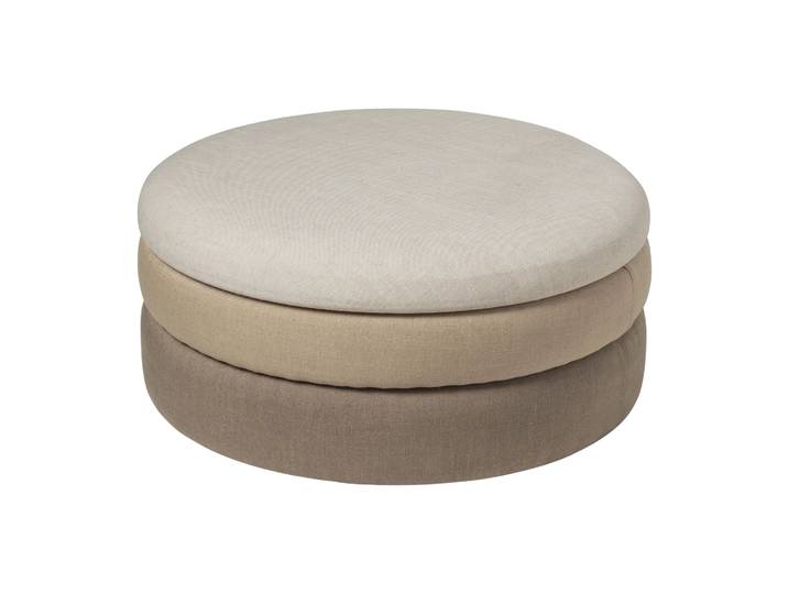 Broste Copenhagen Pond Pouf 30 cm Beige shades