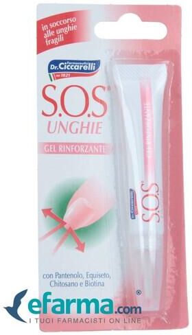 Farmaceutici Dott. Ciccarelli SOS Unghie Gel Rinforzante Unghie Fragili 10 ml