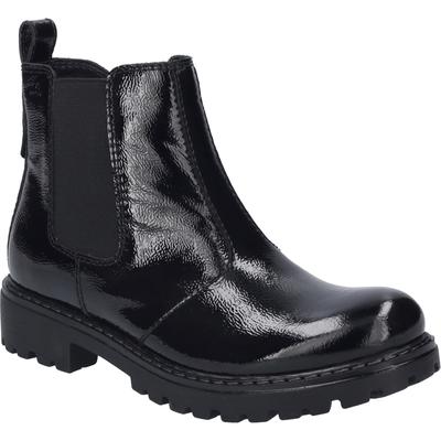 Stiefelette JOSEF SEIBEL "Marta 06, schwarz", Damen, Gr. 39, schwarz, Obermaterial: 100% Rindsleder Leather cow., Schuhe Stiefelette