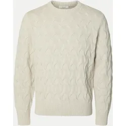 Strickpullover 187118001-Silver Birch/Melange M