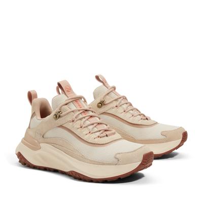 Sneaker TIMBERLAND "MOTION ACCESS - LOW LC WATERPROOF SNEAKER", Damen, Gr. 41,5, beige (natural mesh), Leder, Schuhe Sneaker, wasserdicht