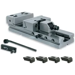 Röhm, Schraubstock + Zwinge, Maschinen-Schraubstöcke MSR, Backenbreite 150, Spannweite 200 (200 mm)