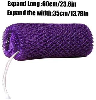 Uplifted Finds African Net Exfoliating Bath Sponge Authentic Deep Cleaning Body Scrubber purple