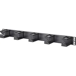 METZ CONNECT Rangierfeld 482,6mm (19") 1HE Kunst. sw 130894-01-29-E