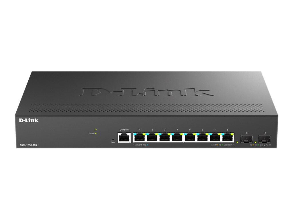 D-Link DMS-1250-10S/E, 10-Port Multi-Gigabit Smart Managed Switch