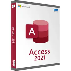 Microsoft Access 2021 | Dauerlizenz für Windows | Datenbanksoftware für Unternehmen