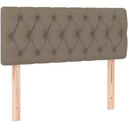 vidaXL, Bett, Hadorus (Knopfheftung Design) (90 x 190 cm)